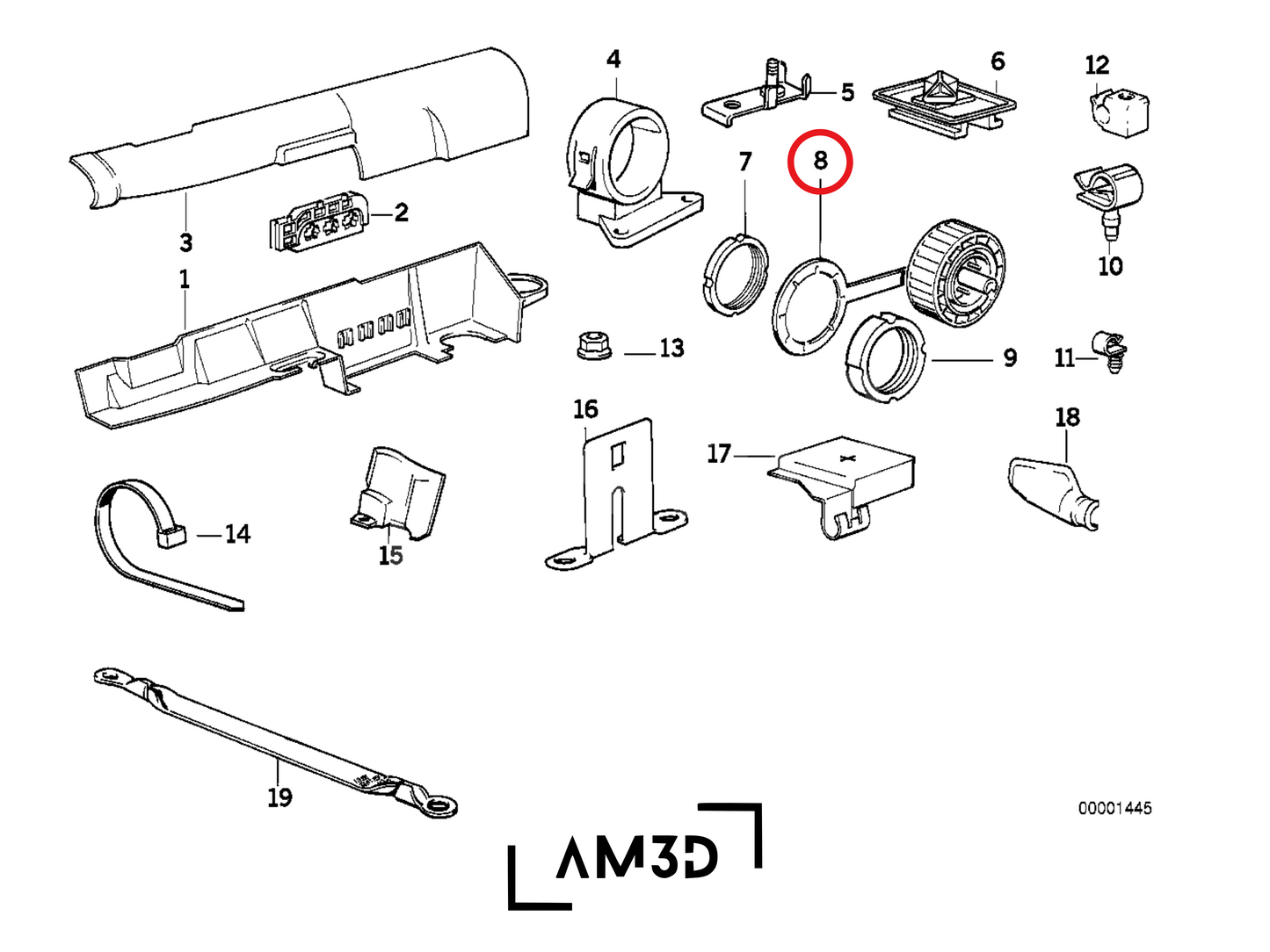 BMW - OBD Cap Tie